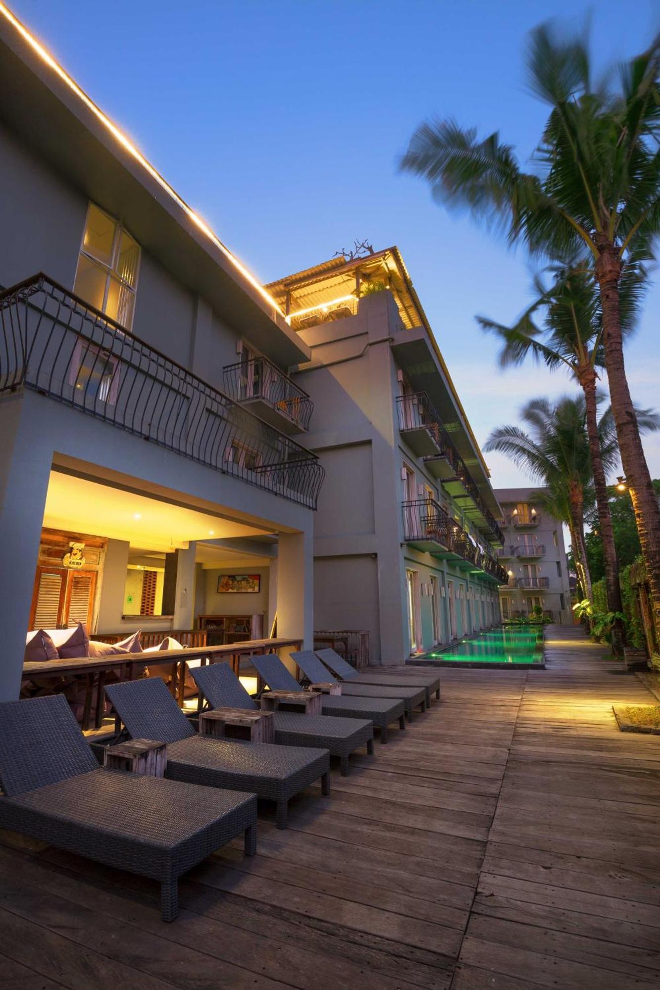 Frii Bali Echo Beach Canggu Exteriör bild